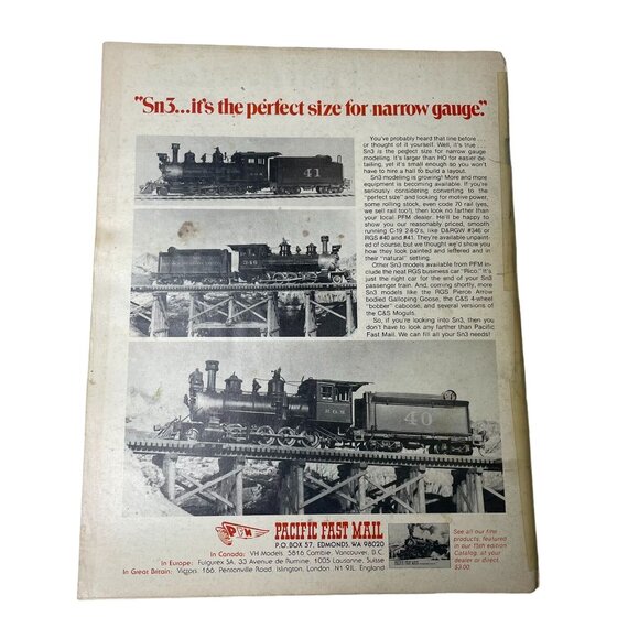 Model Railroader Magazine Back Issue u March 1984 Vol 51 No 3 Golden Hill Centra - Picture 5 of 11